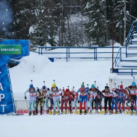 Чемпионат России по биатлону. марафон, женщины, 30 км, 2 марта 2014 г.